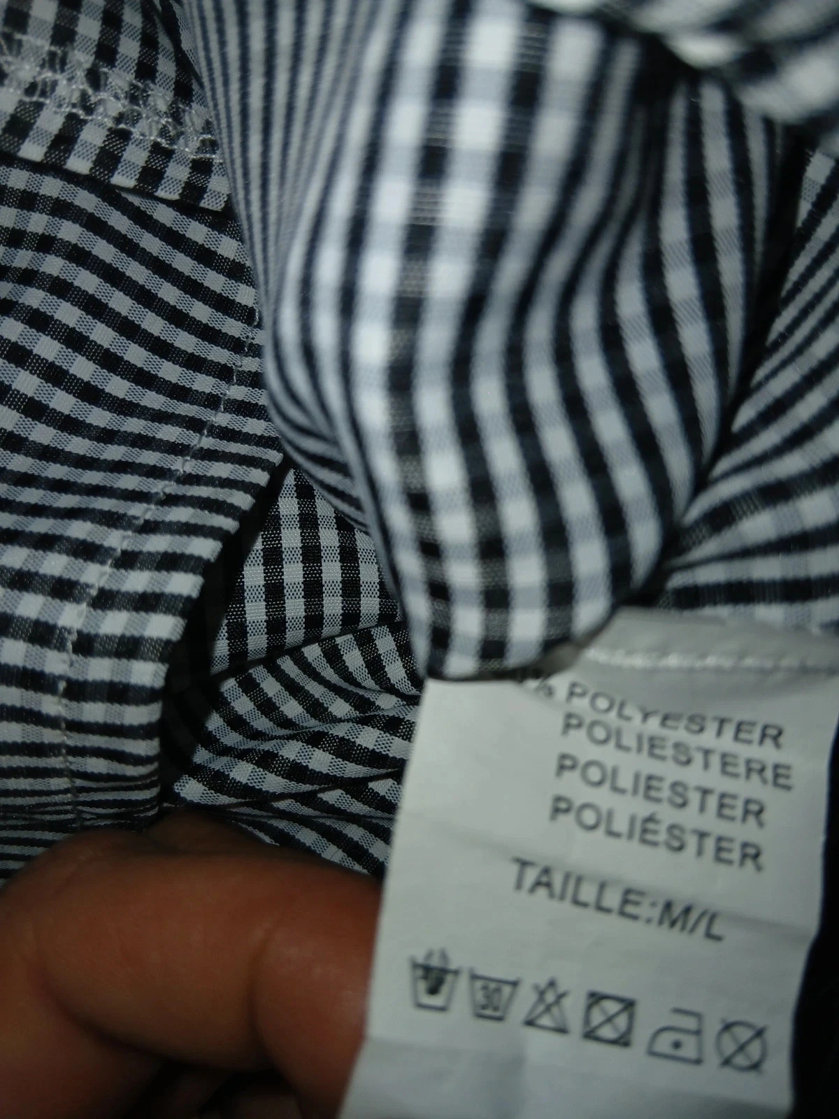 Top Lilie Rose Gingham / Vichy – Details Pompons & Boheems – Maat M/L – photo 3